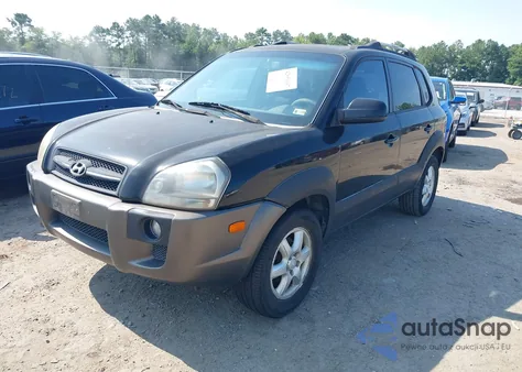 2005 Hyundai Tucson Gls/Lx from USA, damaged, VIN KM8JN12D35U103470